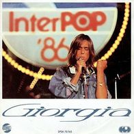 Giorgia - Take It Or Leave It / Save Tonight For Me (1986) 45 single 7" Gong