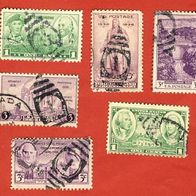 USA Marken mit Nummernstempel Lot P.66