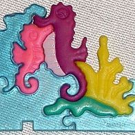 Seepferdchen-Puzzle mit Beipackzettel