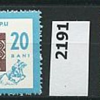 Rumänien Mi. Nr. 2189 + 2191 Tag der Briefmarke o <