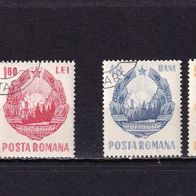 Rumänien MiNr. 2631-2633 Staatswappen komplett gest. zur Auswahl M€ 0,50 #J109bc