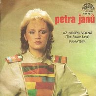 Petra Janu - Power Of Love / Pamatnik (1986) 45 single 7" NM