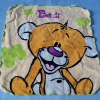 Diddl Bär Pimboli Waschlappen Minihandtuch Handtuch blau Maße ca. 28 x 28 cm