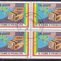 São Tomé und Príncipe - Mich.  1301 O vierer #038958