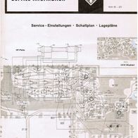 Telefunken Bajazzo TS 3611 Transistorradio, Schaltbild, Schaltplan