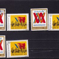 Rumänien MiNr. 3221-3222 Jahrestag komplett gest. zur Auswahl M€ 0,50 #J114ce