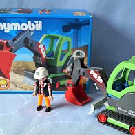 Playmobil ® 3279 - Minibagger Bagger mit Bauarbeiter komplett OVP