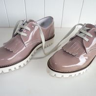 Bugatti, Damenschuhe, Lack, Rosa, Gr. 37, neuwertig, weisse Sohle