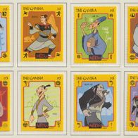 Disney Gambia 1998 Mulan Satz postfrisch