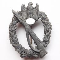 Original Infanterie Sturmabzeichen in Silber Hersteller R.S
