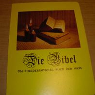 Karte: Die Bibel, das interessanteste Buch der Welt