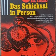 Das Schicksal in Person" von Agatha Christie / Scherz-Krimi-TB-Roman aus 1980