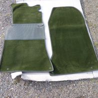 Fussmatten, uto-Teppich, Mercedes W 124 684 0030, Grün, Fussmatten vorne