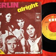 Merlin - Alright / Pictures In My Mind (1975) 45 single 7" Yugoslavia