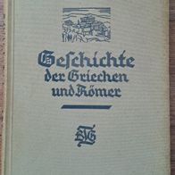 Geschichte der Griechen & Römer" ALT-Preußen- Geschichts-Lehrbuch v. 1933- RAR