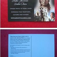 Bildkarte - Indianer - Native American Indian Tours- (D-H-Motiv31)