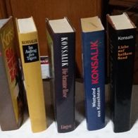 5 Konsalik Bücher