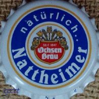 Nattheimer Ochsen Bräu Brauerei Bier Kronkorken älterer Kronenkorken neu in unbenutzt