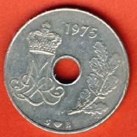 Dänemark 25 Öre 1975