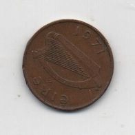 Münze Irland 1 Penny 1971