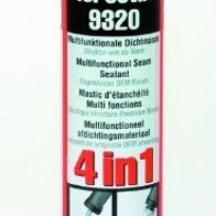 Teroson 1358059 Sigillante Terostat 9320, 310 Ml, Colore Ocra, Per Giunti Impermeabili E Riparazioni