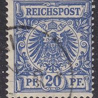 Deutsche Post in China  V48 O Stempel Shanghai #038617
