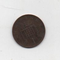Münze England 1 New Penny 1977