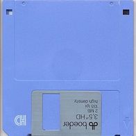 12 Stück 3,5" 1,44 MB Disketten boeder - hellblau