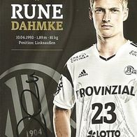 Rune Dahmke - THW Kiel 15/16 - Handball - DHB Nationalspieler