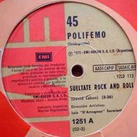 Polifemo - Sueltate Rock And Roll / Vamos Tranquilos (1975) 45 single 7"