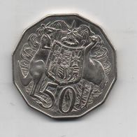 Münze Australien 50 Cent 1983