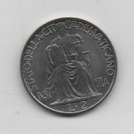 Münze Vatikan 2 Lire 1942