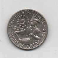 Münze USA Quarter Dollar 1976