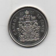 Münze Canada 50 Cent 2007