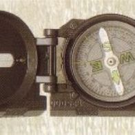 Neu! Mil-Tec US Compass Ranger Kompass Kompaß Metallgehäuse Öldämpfung Oliv Grün