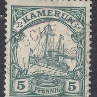 Deutsche Kolonie Kamerun  21 O Stempel Deutsche Seepost #038471