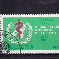 Schweiz WHO MiNr. 40 gestempelt M€ 2,50 #J117a