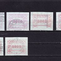 Schweiz Automatenmarken ATM MiNr. 3 gestempelt zur Auswahl M€ 5,00 #J439ac