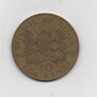 Münze Kenya 10 Cents 67