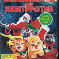 Weihnachten auf Samtpfoten - 3 Kinderfilme - DVD - 230 Minuten Laufzeit - NEU