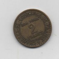Münze Frankreich 2 Franc 1922