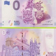 0 Euro Schein Cerza UEDR 2019-4 selten niedricge Nr 361
