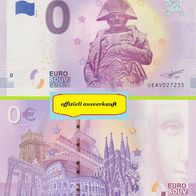 0 Euro Schein Napoleon Bonaparte UEAV 2018-4 offiziell ausverkauft Nr 27235