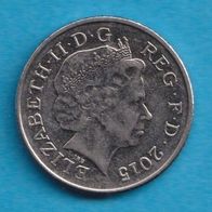 Großbritannien 10 Pence 2015