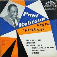 Paul Robeson - Negro Spirituals 45 EP 7"
