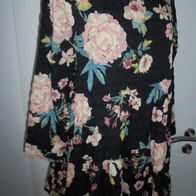 Kleid mit Blumenmuster 3/4 Arm von Zara Gr.40/42 *
