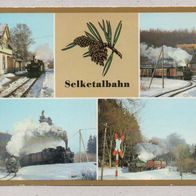 h23) BRD - AK - Eisenbahn - Selketalbahn im Winter