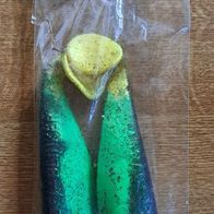Neu! 2 Attractor ProfiBlinker Gr: K Frühlingsgrün Shad Wobbler Gummifisch Hecht