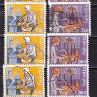 Schweiz MiNr. 1464-1464 komplett gestempelt zur Auswahl M€ 6,00 #J531ab