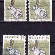 Schweiz MiNr. 1436 Dl + Dr komplett gestempelt zur Auswahl M€ 3,00 #J529e